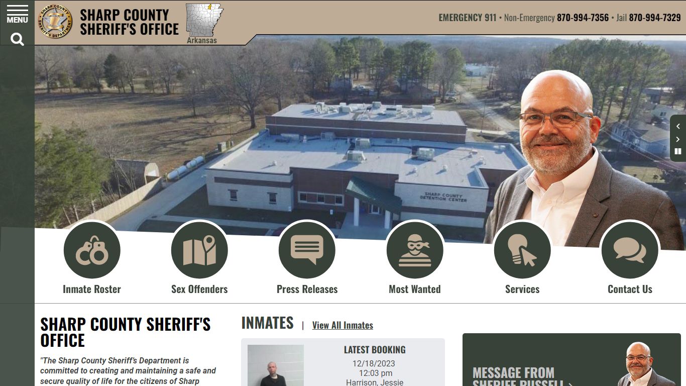 Inmate Roster (68) - Sharp County Sheriff